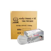 Khẩu Trang Y Tế 4 Lớp Tân Trí Đức Xám